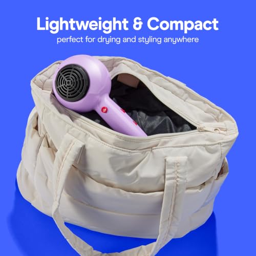Conair Cake Pop Hair Dryer with Diffuser & Concentrator, Lavender Whip - image 9