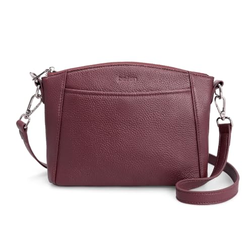 Image of befen Genuine Leather Anti-Theft Small Crossbody Bags for Women Travel