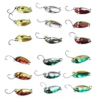 Amazon.co.jp: ルアー メタル スプーン スプーンルアー 約3g 釣れる