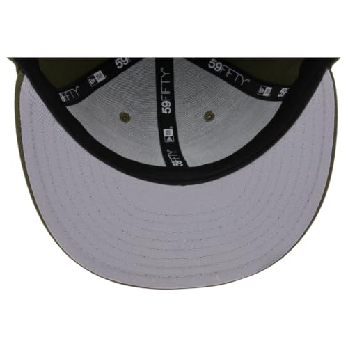 Image of New Era Blank Custom 59FIFTY Fitted Flat Bill Cap