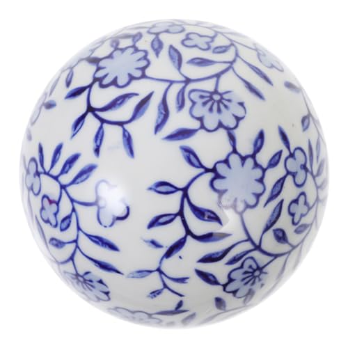 PRETYZOOM Elegante Vaso A Sfera in Ceramica Galleggiante da Tenere in Mano 8 Cm per Decorare