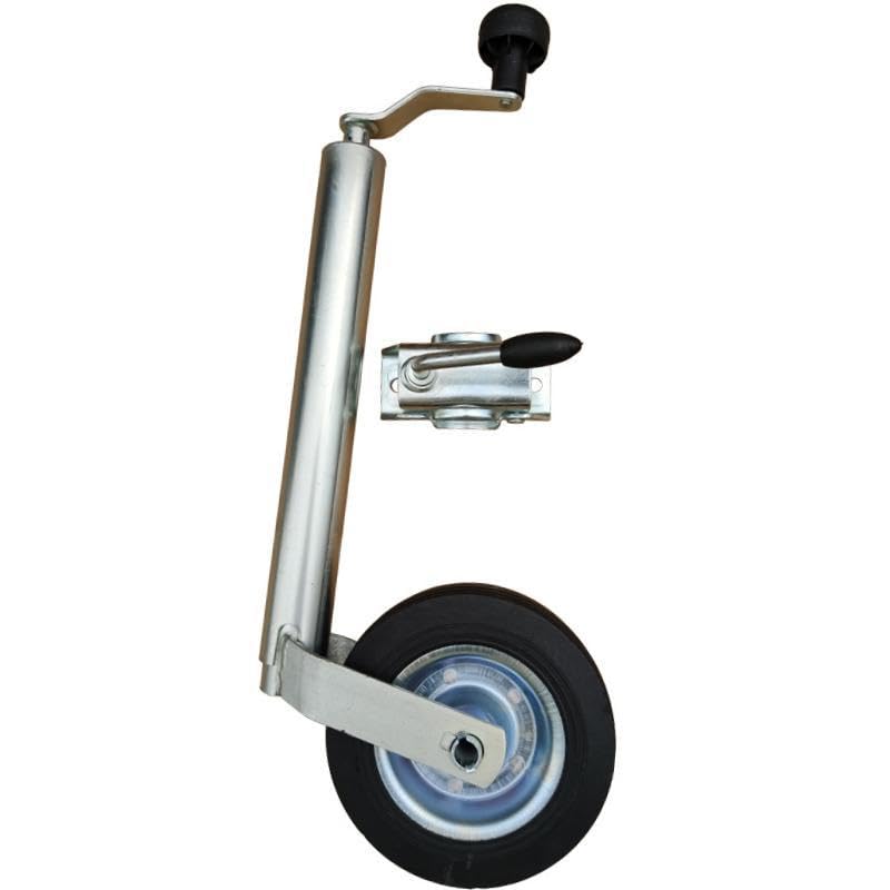 jojomis Jack Guidance Wheel Marine RV Trailer Jack 150kg Load Capacity 48mm Tube Diameter for ATV UTV Boat Trailers