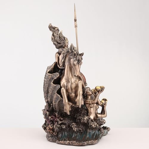 Figura Decorativa Amphitrite Diosa Griega del Mar 24 cm miniatura 5