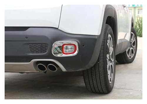Protector de luz trasera para Jeep Renegade 2016-2025 cubierta antiniebla 3