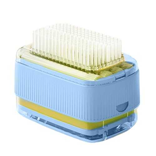 Recipiente para jabón – Cepillo de limpieza con dispensador, portátil para cepillos y jabón para cocina, baño, viaje o casa