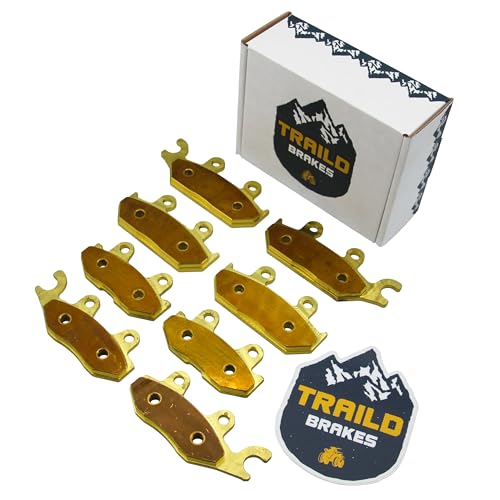 Traild Brass Brake Pad Set for Yamaha Viking 700/Viking VI