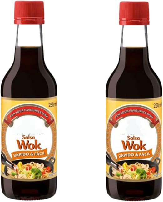 YIJIA | Pack 2x250ml Salsa WOK - salsas más apreciadas de japonesa
