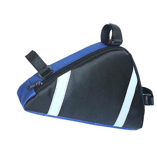 VANZACK Multi Function Bike Pouch Bike Frame Bag with Capacity for Tools Keys Gloves Easy Install Cycling Accessory