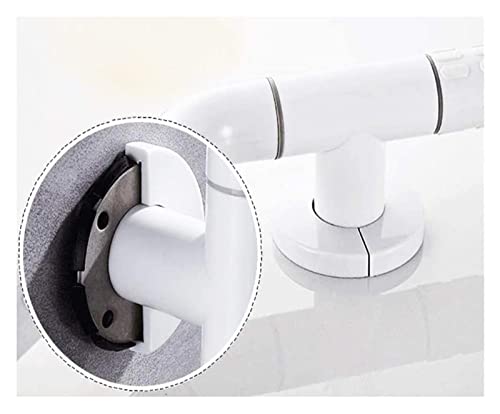 Barres d'appui d'angle 40 cm en acier inoxydable pour douche sécurisée