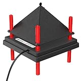 Larger 12"x12" Heating Area Mimics a Mother Hen with Safe, Gentle Radiant Heat: Unlike traditional heat lamps that dry the air and pose fire risks, our brooder plate uses downward radiant heat technology. The spacious 12x12 inch panel warms chicks ex...