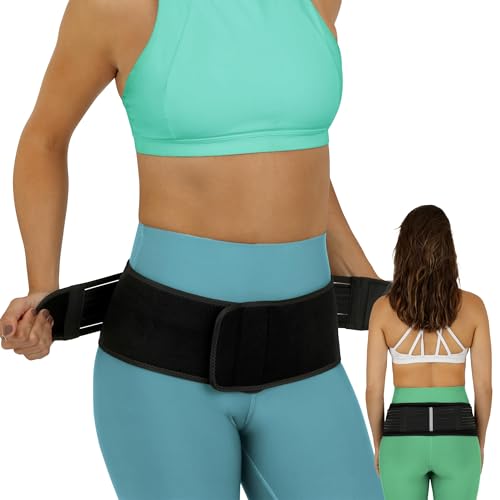 SI Belt Sacroiliac Belt | Sciatica Pain Relief Brace for Sciatic Pain | Trochanteric Stabilizer Pelvic Band | SI Joint Belts for Women Men | Hip Support Brace Women Men for Lower Back Support | REG