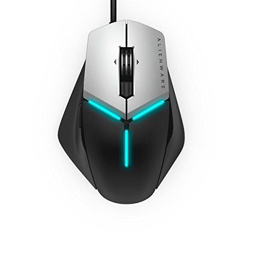 Alienware Elite Gaming Mouse AW958-12, 000 DPI - 5 On-The-Fly DPI Settings - 13 Programmable Buttons