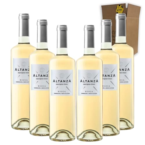Altanza Blanco - Ideal para Maridar con Pescados y Arroces - Pack 6 Botellas 75cl