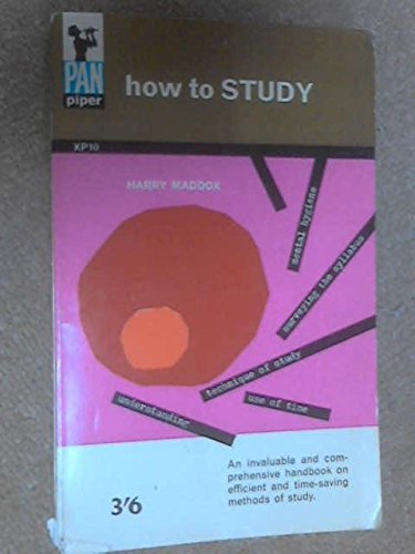 How to study B0007FBKXY Book Cover