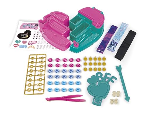 Kit de joyas Clementoni Crazy Chic BFF Studio con perlas para niñas de 7 años 4