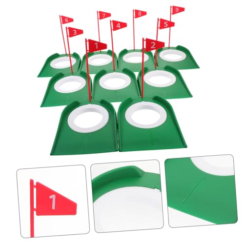 Herramientas de práctica de golf Kisangel para evitar fallos en el green 6
