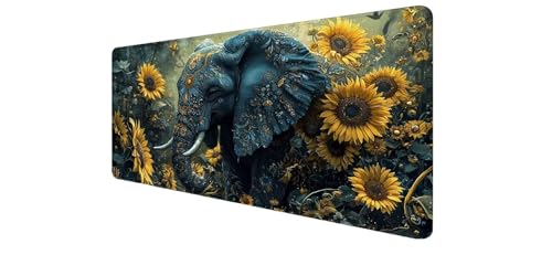 Tapis de souris XXL imperméable pour joueur et bureau d'ordinateur portable