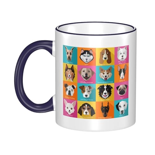 }OJbv R[q[Jbv e 330ml  ̃pO dqWΉ  傫 Aj ObY G 蕨 Navy Blue