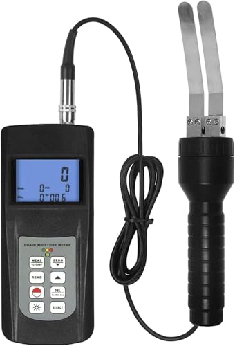 CNYST Paper Moisture Meter Paper Moisture Tester Analyzers with Automatic Switch-off Function 240 Data Sets Can be Stored Measurement Range 0%~100% (Cd11) USB Data Cable