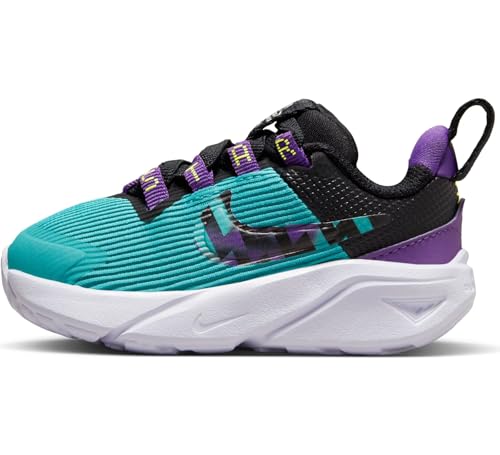 Nike Boy's Star Runner 4 NN SE (Big Kid), Teal Nebula/Purple Cosmos, 10 M US