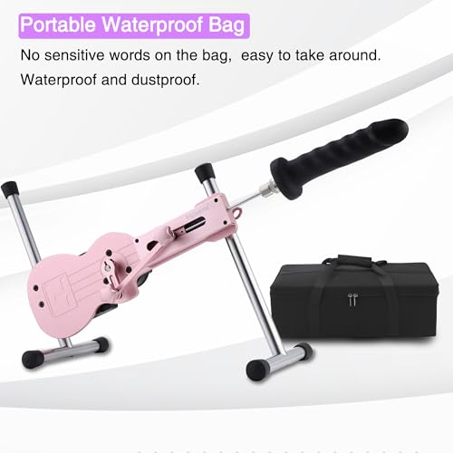 Hismith Mini Sex Machine with KlicLok System, APP Controlled Thrusting Premium Love Machine with Remote Control, Pink - Image 6