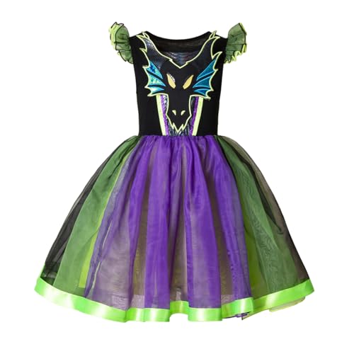 Disfraz Dragón Mistress of Evil para niñas 4T