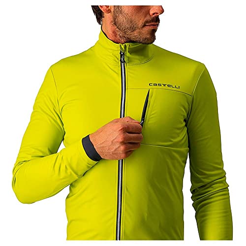 Chaqueta deportiva para hombre Castelli XL verde lima miniatura 3