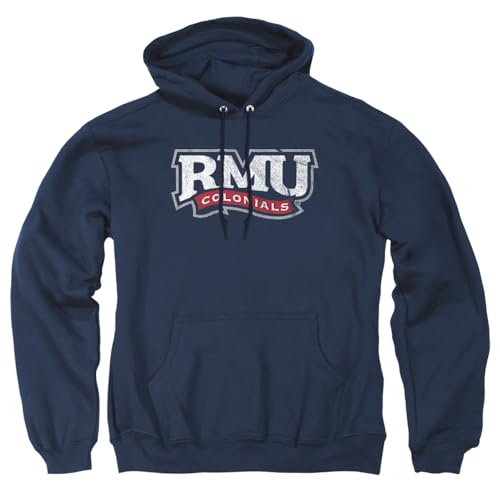 LOGOVISION Official Collegiate Distressed Primary Logo Adult Pullover Hoodie Collection