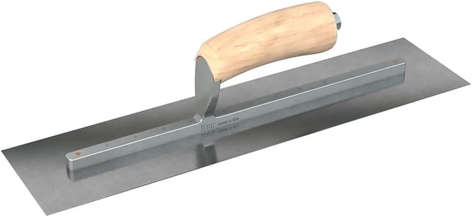 FINISH TROWEL - SQUARE - CS - 11.5 X 4.75 - WD