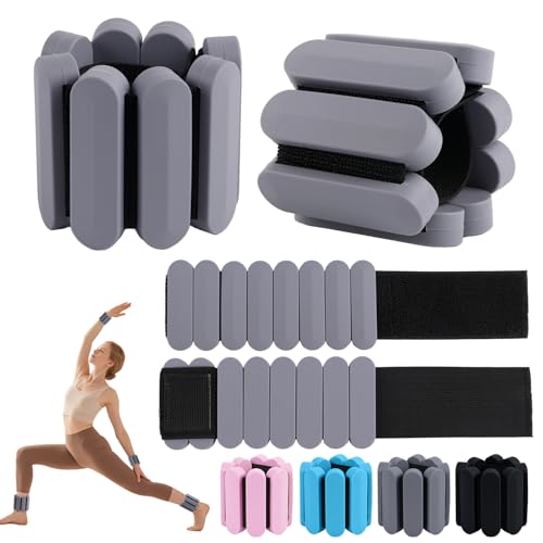 Adjustable Wrist Weights for Women & Men (2 lbs)