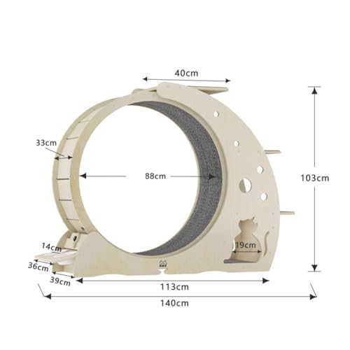 Roda De Corrida Para Gatos, Roda Exercitadora Para Gatos, Brinquedos Para Gatos, Corrida, Giro, Dive