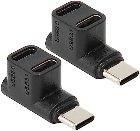 Compre 90 Grados Ángulo Recto Tipo C Macho A USB 3.0 Convertidor