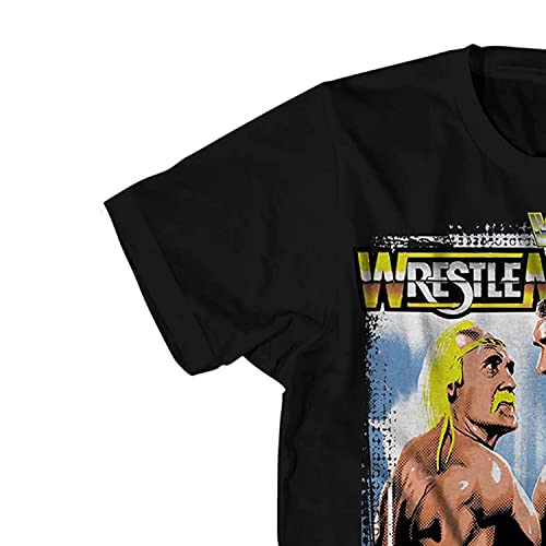 Wwe Hulk Vs Andre Shirt - Wrestlemania 3 - Mens World Wrestling Champion T-Shirt (Black, Large) #TOP5