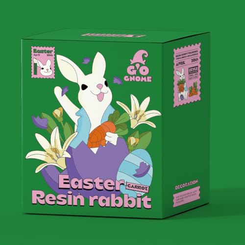 25% Off Hand-Painted Easter Bunny Figurines Set of 2