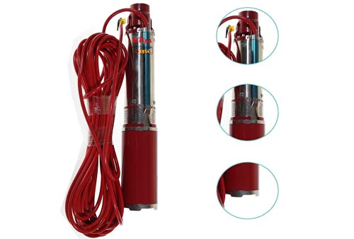 Image of [RIPS RIYA] DC Brush Solar Submersible Water Pump (72v 60Mtr (196Feet))