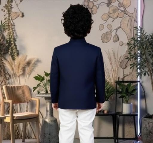 Image of Kid Boy's Ethnic Stylish Suit Set| Comfortable, Breathable, Lightweight, Skin Friendly|SL 134
