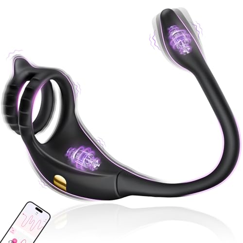 #VerdientProvisionen<br>Prostata Stimulation Männer mit Anfänger Analvibratoren für Mann mit Penisring Sex Spielzeug für die männer paare Anal Plug Vibratorensets für Männer mit 9 Vibration Anal Dildo Analplug Sex Toys