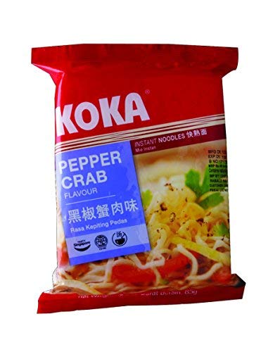 Image of KOKA Signature Pepper Crab Noodles(85g x 7 Packs) inch(HALAL Certified) inch