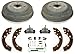 New Rear Drums Brake Shoes Wheel Cylinders & Hardware for Honda Civic 1996-2000