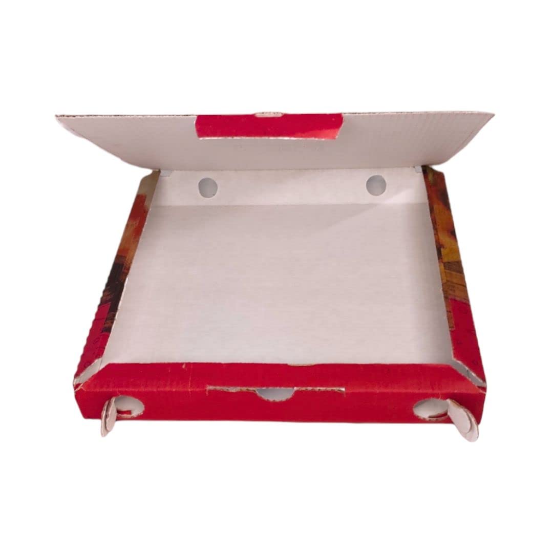 RFD Scatole per pizza in cartone 200 pz 24x24 H 3 cm per asporto