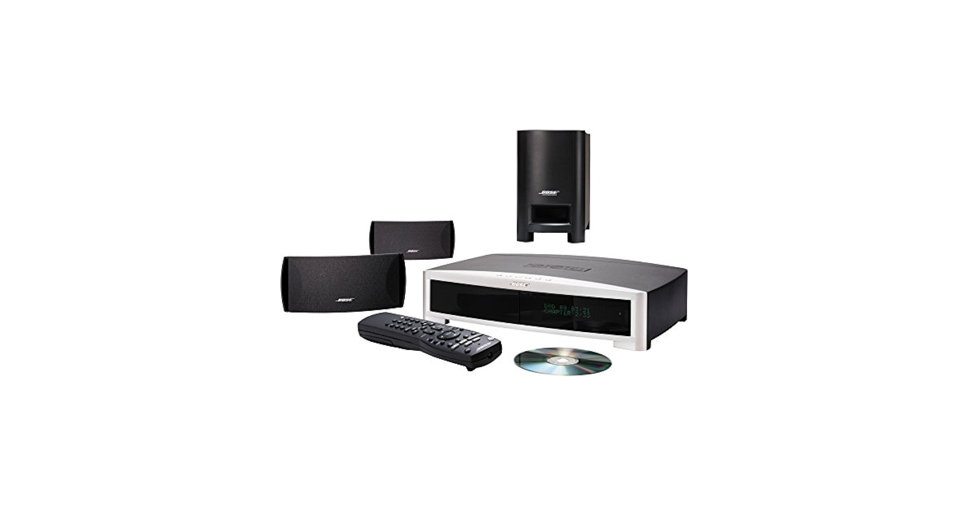 スピーカー・ウーファー BOSE GS321 Series II speaker system eBay Listing: Bose 321 series ii 2.1 DVD/CD player with