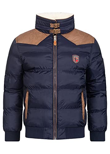 Men's Teddy Bear Jacket Blue size XL2