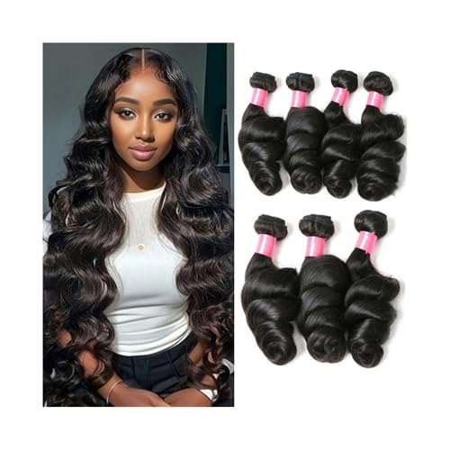 Lots de cheveux synthétiques et humains Loose Wave pour sublimer vos coiffures de soirée