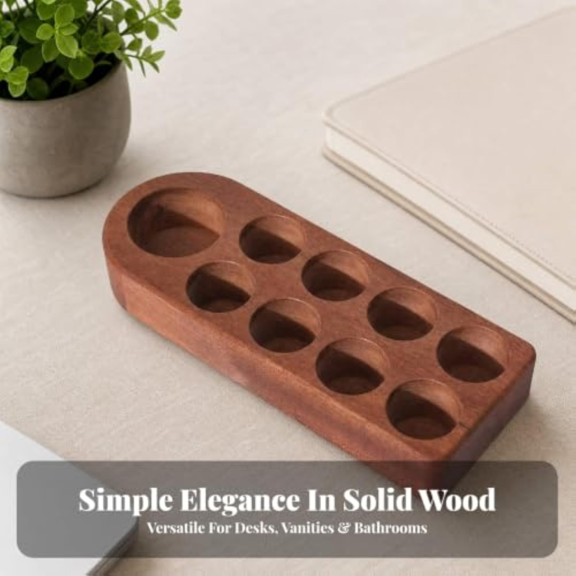 Compact Cosmetics Organizer, Essential Oil Organizer