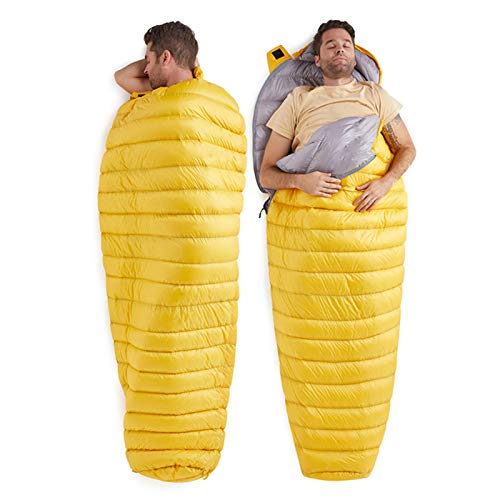 Saco de dormir de nylon dobrável para adultos ao ar livre de inverno para viagens para montanhismo e