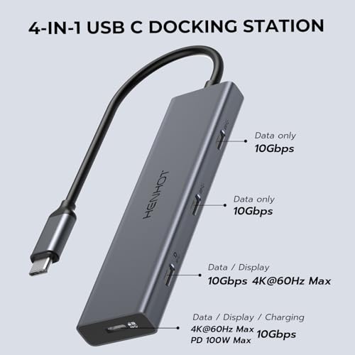 Monitor USB-C PD hub de salida de video para conectar dos pantallas externas sin perder puertos 2