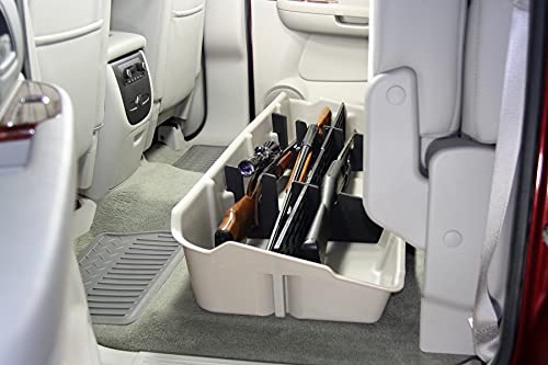 Du-Ha Under Seat Storage Fits 07-13 Chevrolet/Gmc Silverado/Sierra Light Duty & 07-14 Heavy Duty Crew Cab, Lt Grey, Part #10043 #TOP3
