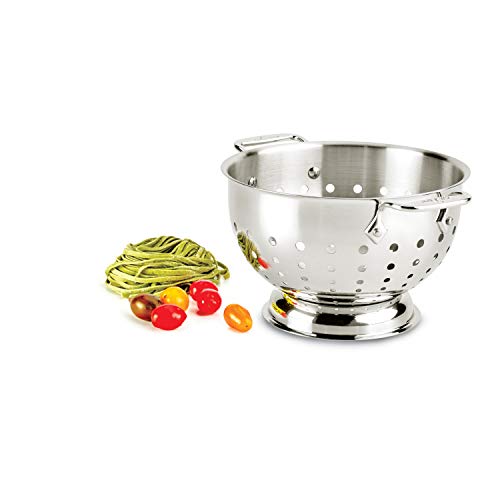 All-Clad 5603C Stainless Steel Dishwasher Safe Colander Kitchen Accessory, 3-Quart, Silver #TOP1