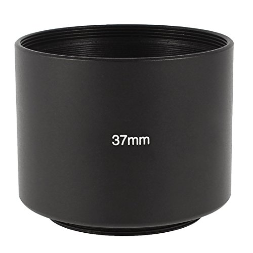 Vis aluminium noir mont capuche pare-soleil 37mm pour éliminer les reflets
