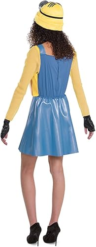 Miniatura 2 de Disguise Disfraz de Minion para mujer, traje oficial de Minions Stuart con falda, gafas y sombrero